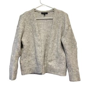 NWT Banana Republic Gray Alpaca Wool Blend Cardigan S